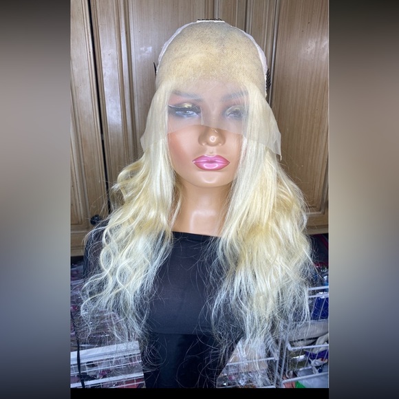 ❤️❤️NEW 100% Human Hair Lace Front wig 22 "❤️❤️ - Picture 8 of 9